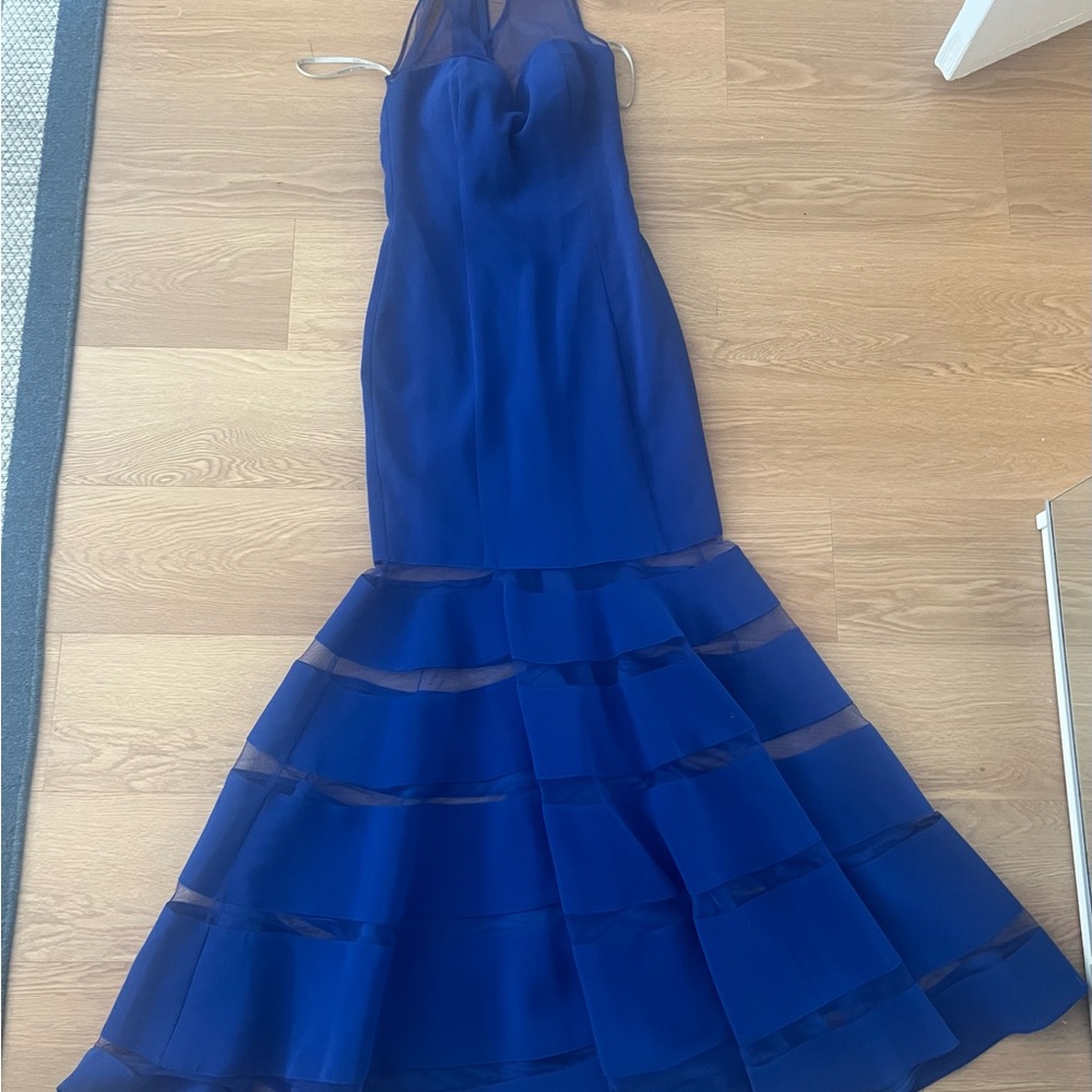 Elegant Blue Evening Gown